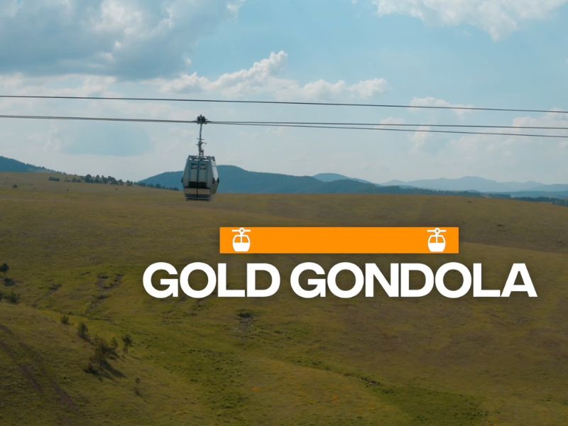 Gold gondola